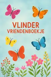 VLINDER VRIENDENBOEKJE