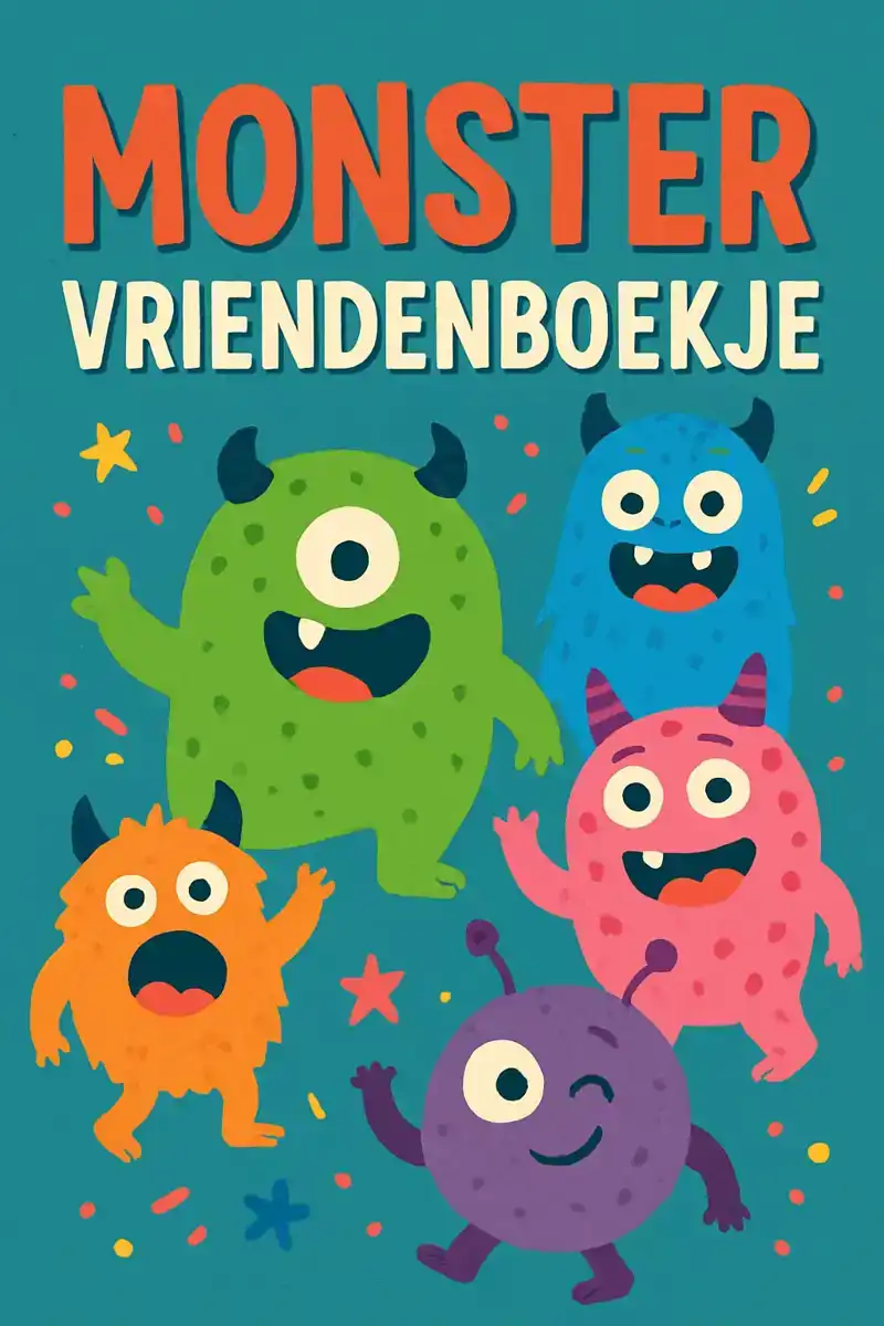 MONSTER VRIENDENBOEKJE