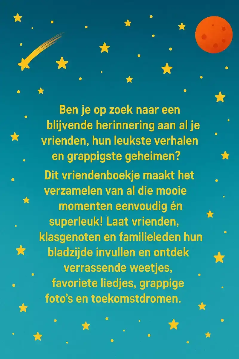 ROBOT VRIENDENBOEKJE