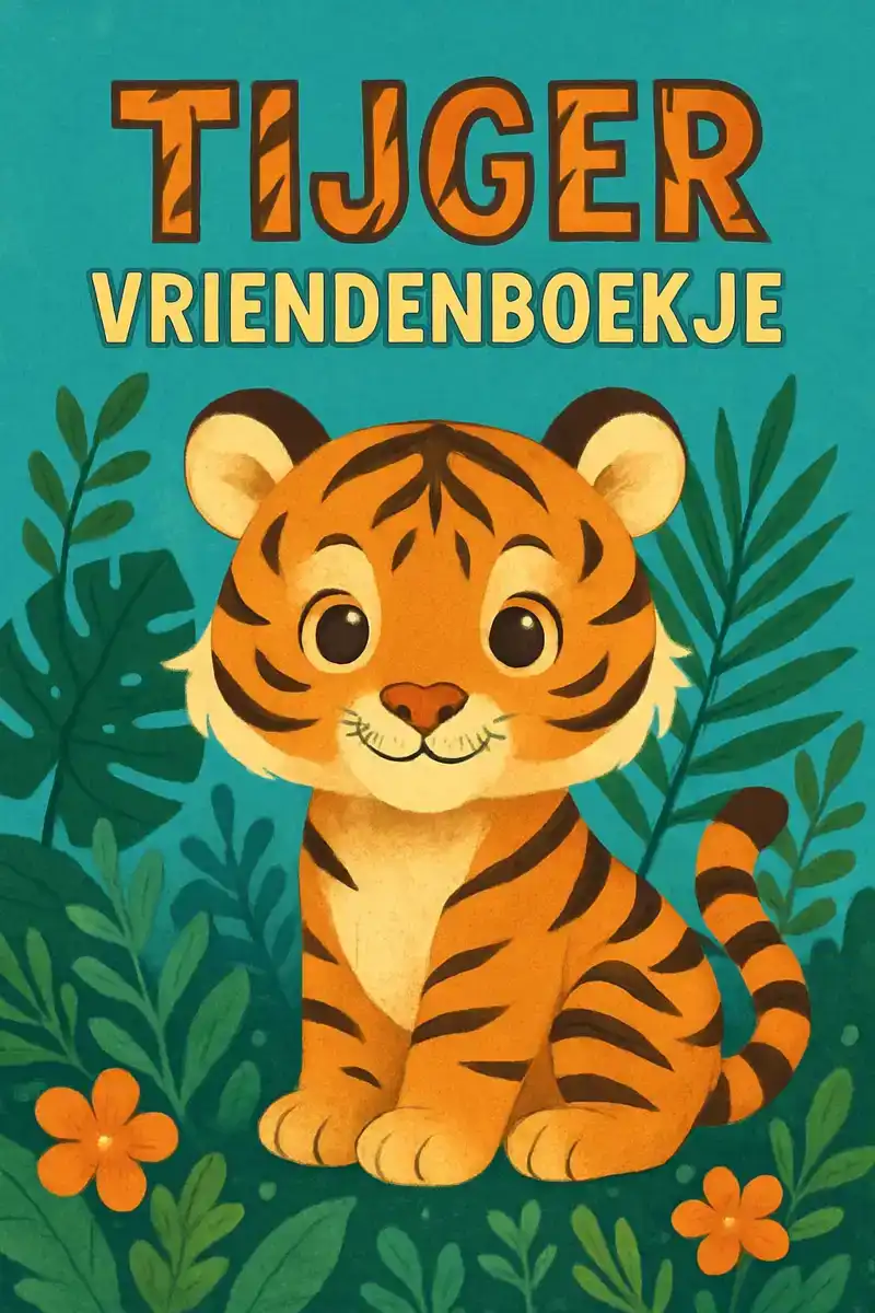 TIJGER VRIENDENBOEKJE