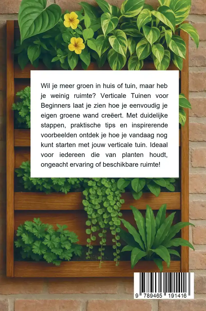 VERTICALE TUINEN VOOR BEGINNERS