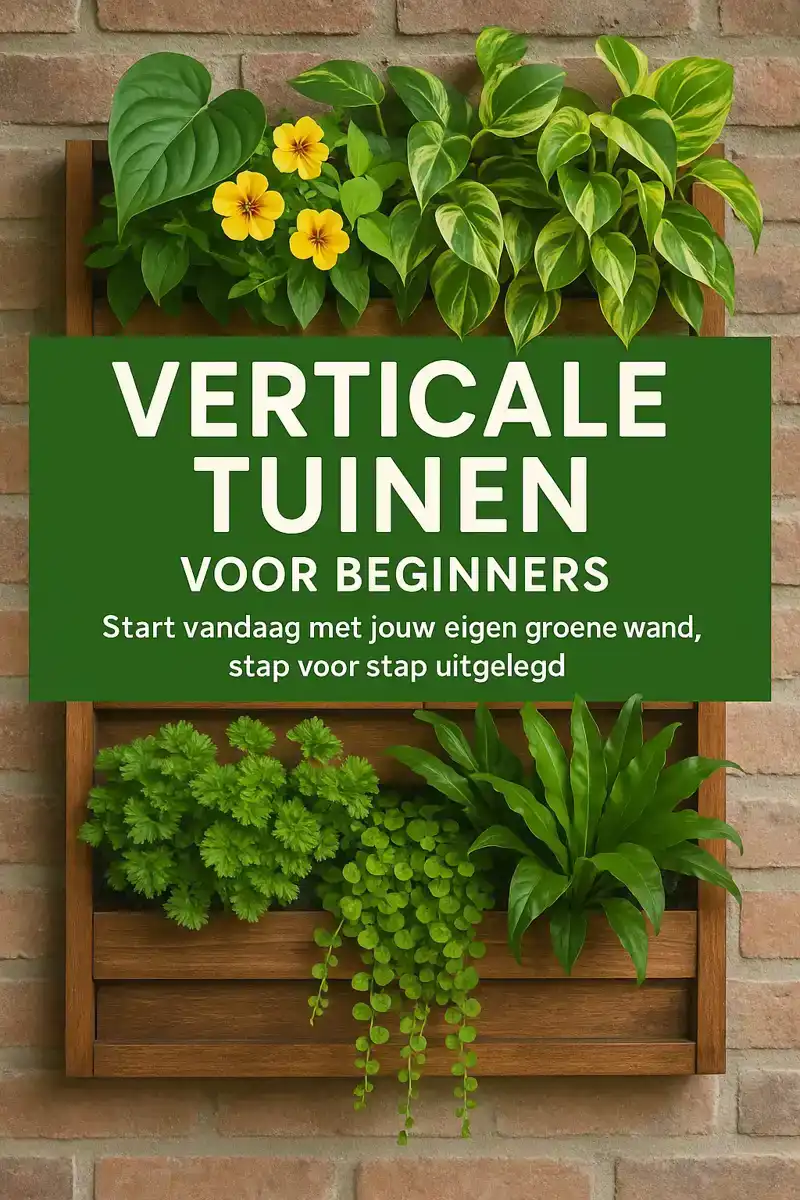 VERTICALE TUINEN VOOR BEGINNERS