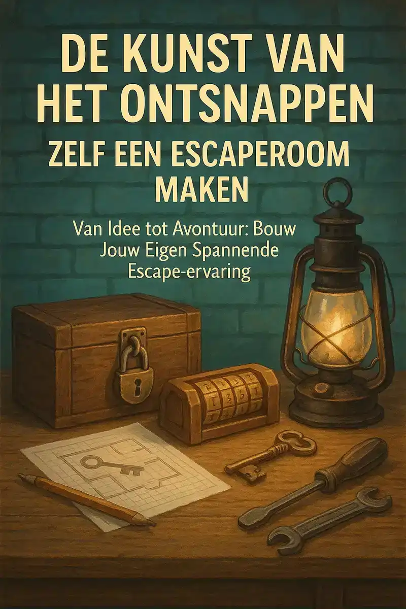 DE KUNST VAN HET ONTSNAPPEN: ZELF EEN ESCAPEROOM MAKEN