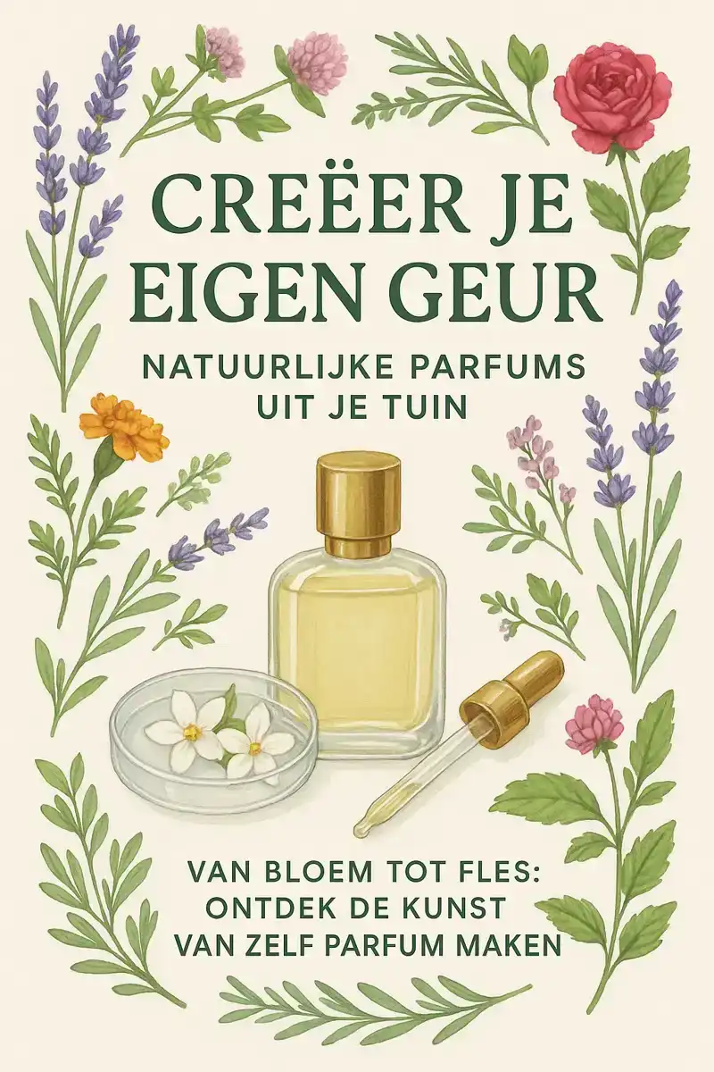 CREEER JE EIGEN GEUR: NATUURLIJKE PARFUMS UIT JE TUIN