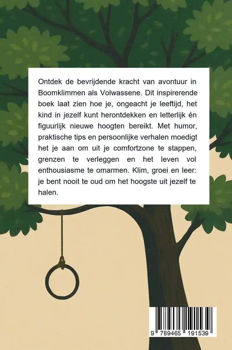 BOOMKLIMMEN ALS VOLWASSENE