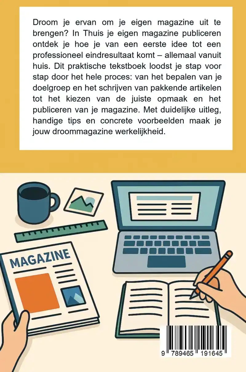 THUIS JE EIGEN MAGAZINE PUBLICEREN
