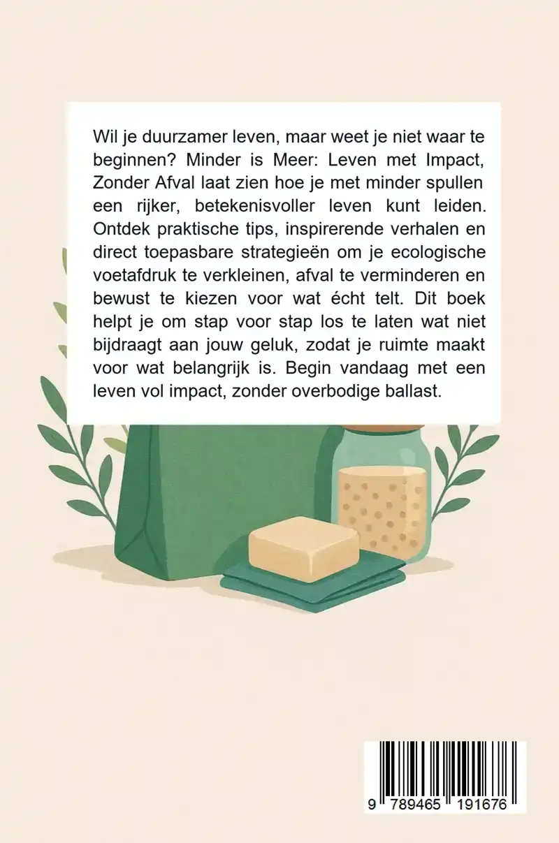 MINDER IS MEER: LEVEN MET IMPACT, ZONDER AFVAL
