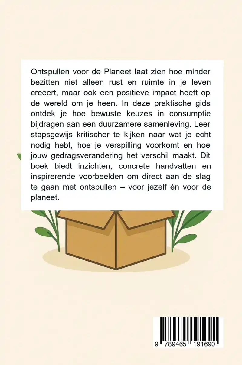 ONTSPULLEN VOOR DE PLANEET: EEN GIDS VOOR BEWUST CONSUMPTIEG