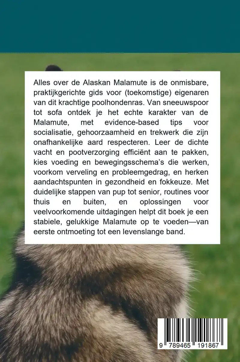 ALLES OVER DE ALASKAN MALAMUTE