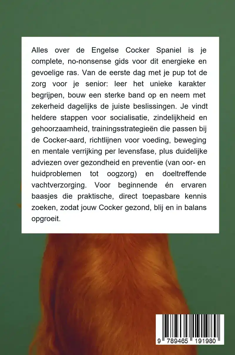 ALLES OVER DE ENGELSE COCKER SPANIEL