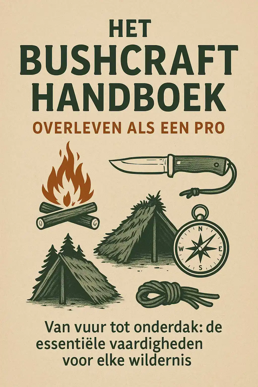 HET BUSHCRAFT HANDBOEK: OVERLEVEN ALS EEN PRO