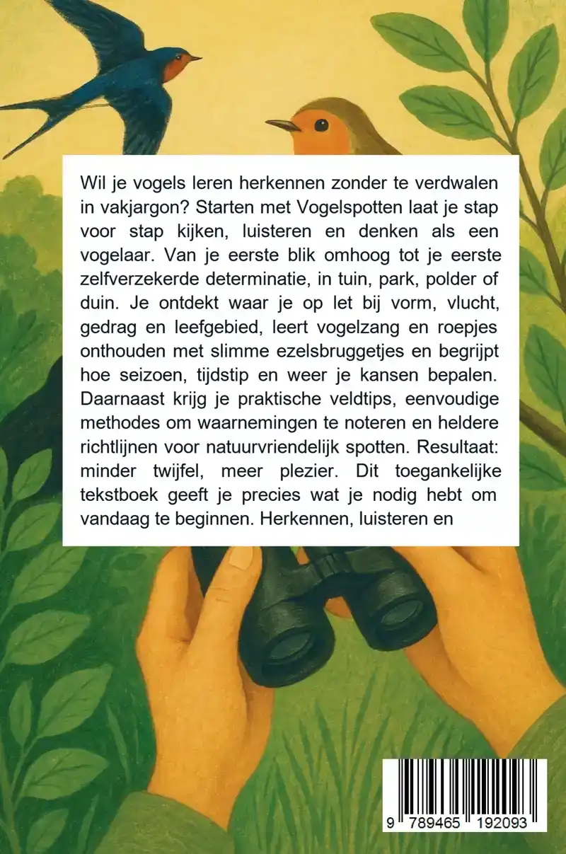 STARTEN MET VOGELSPOTTEN