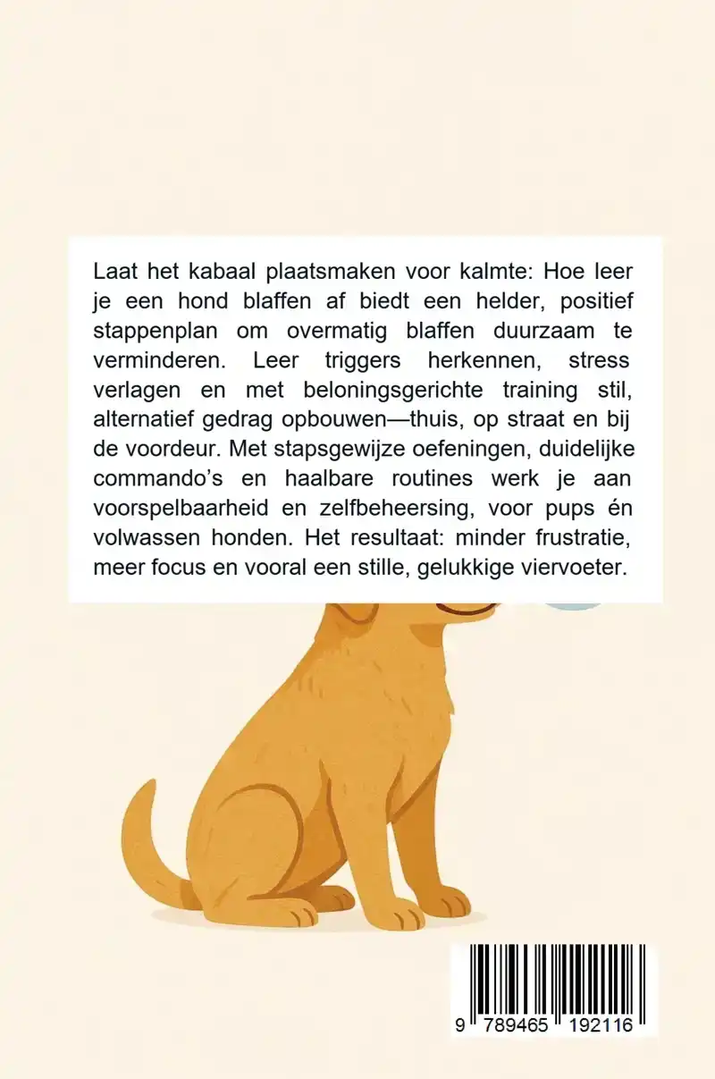 HOE LEER JE EEN HOND BLAFFEN AF