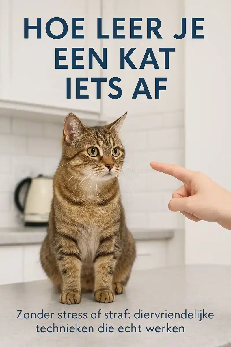 HOE LEER JE EEN KAT IETS AF