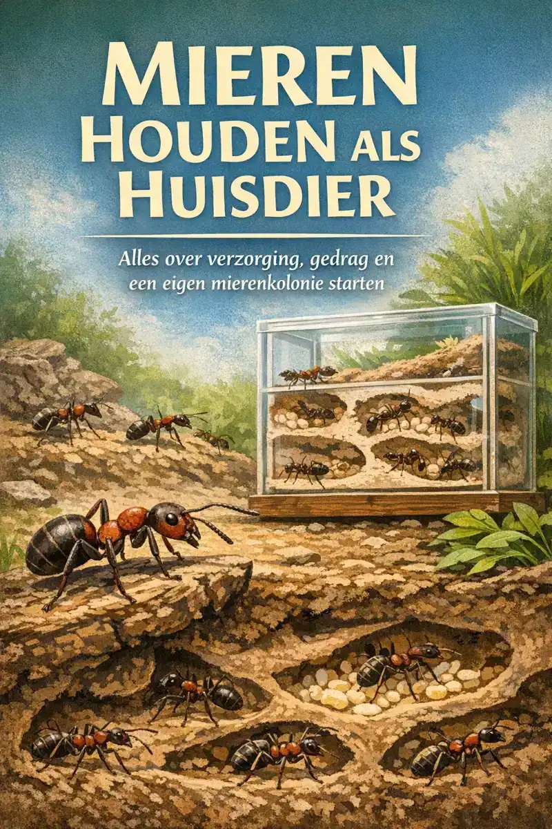 MIEREN HOUDEN ALS HUISDIER