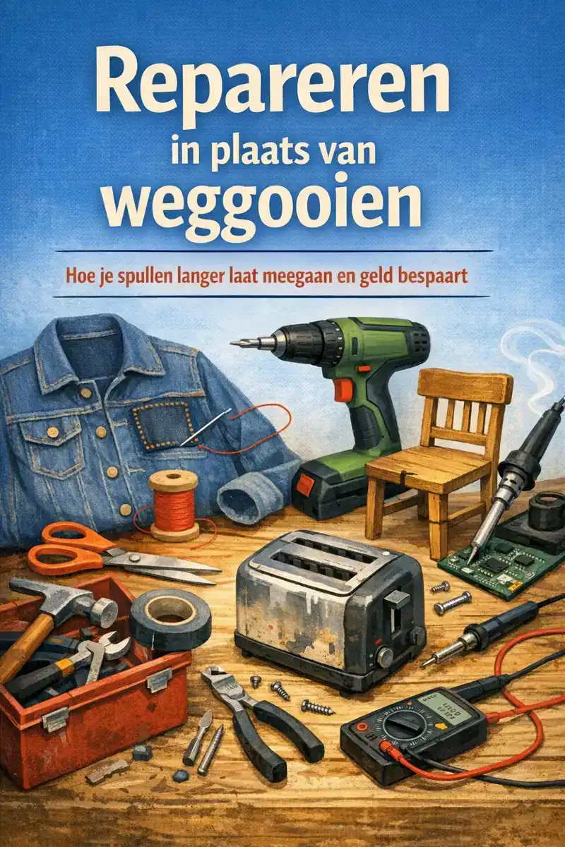 REPAREREN IN PLAATS VAN WEGGOOIEN