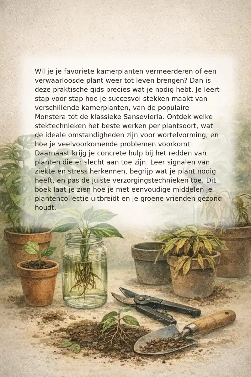 KAMERPLANTEN STEKKEN EN REDDEN