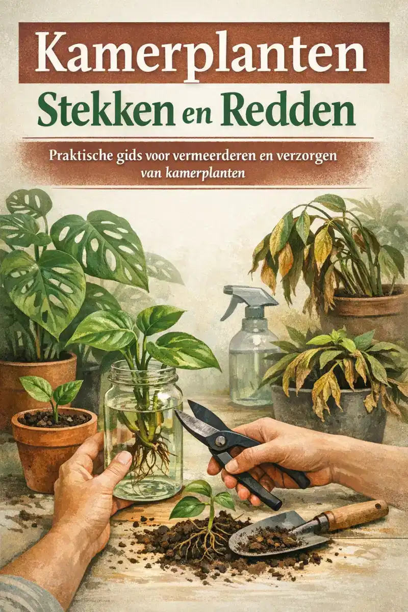 KAMERPLANTEN STEKKEN EN REDDEN