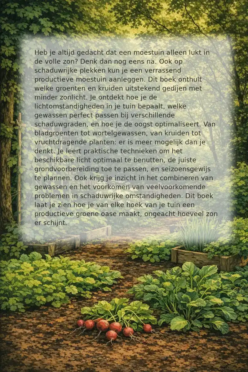 MOESTUINIEREN IN DE SCHADUW