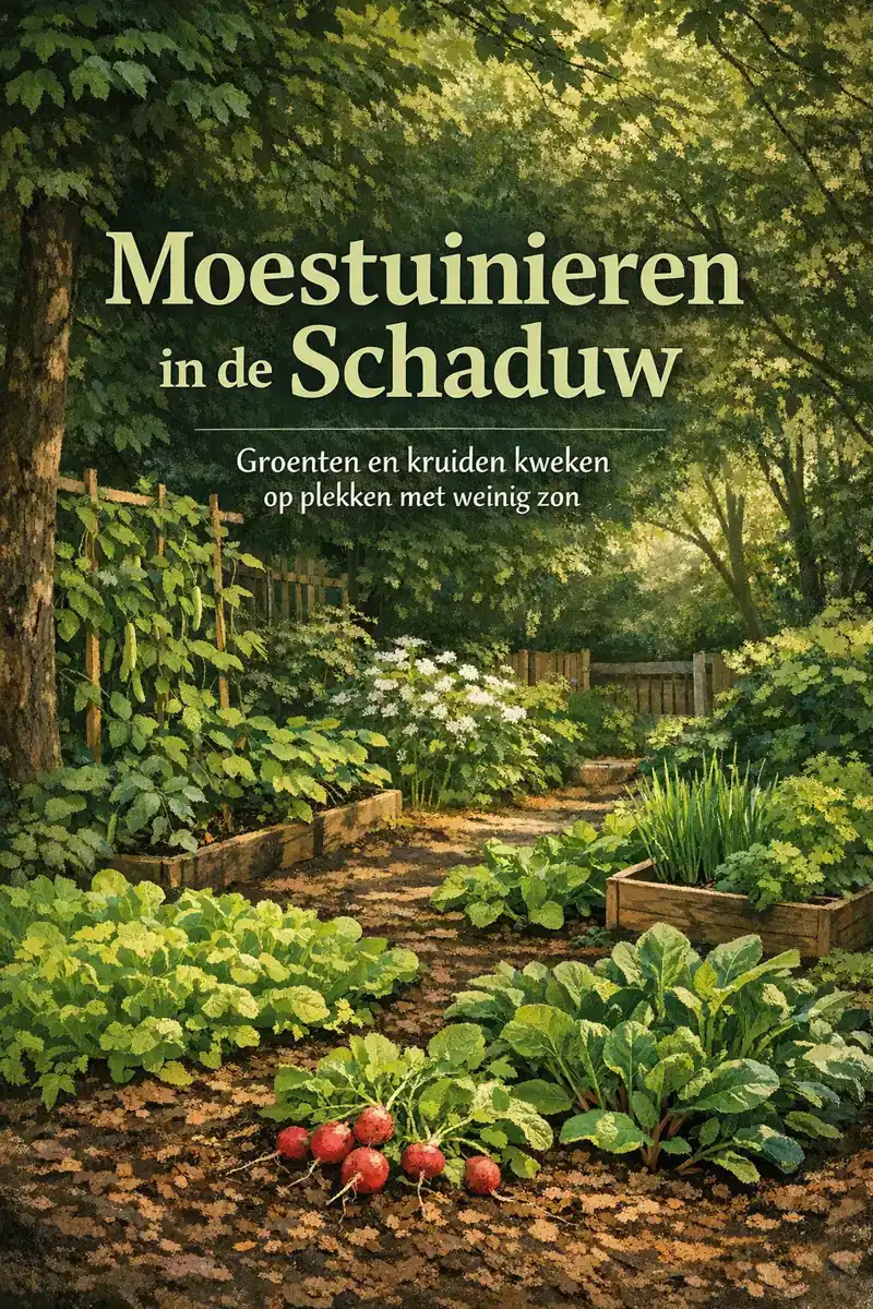 MOESTUINIEREN IN DE SCHADUW