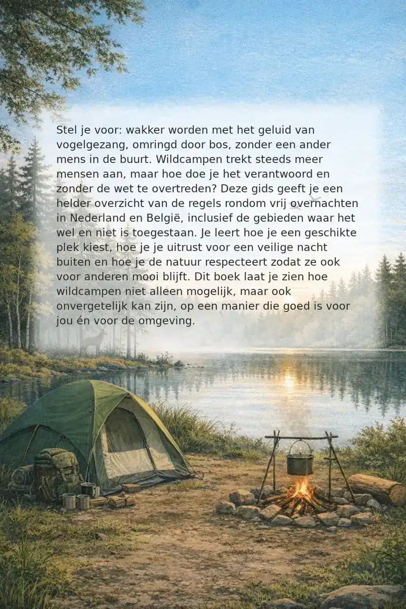 WILDCAMPEN IN NEDERLAND EN BELGIE