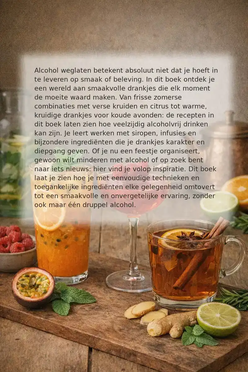 MOCKTAILS EN ALCOHOLVRIJE DRANKJES