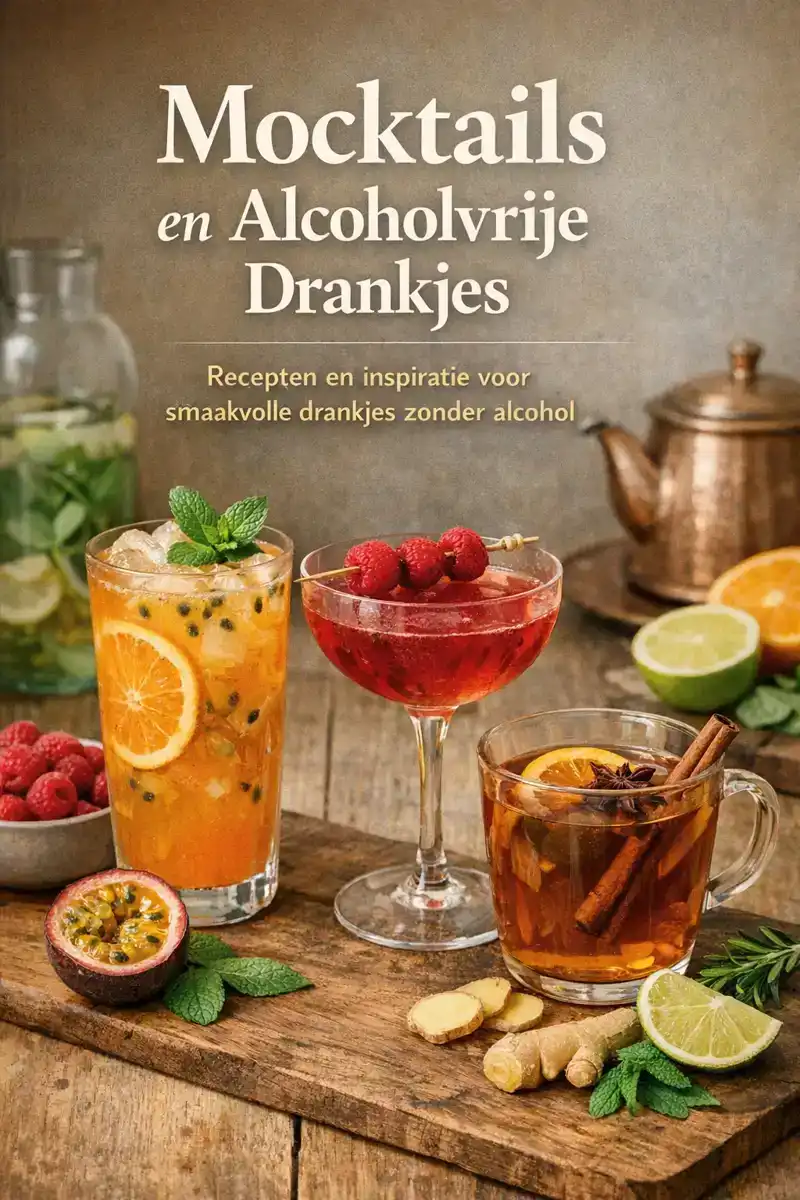 MOCKTAILS EN ALCOHOLVRIJE DRANKJES