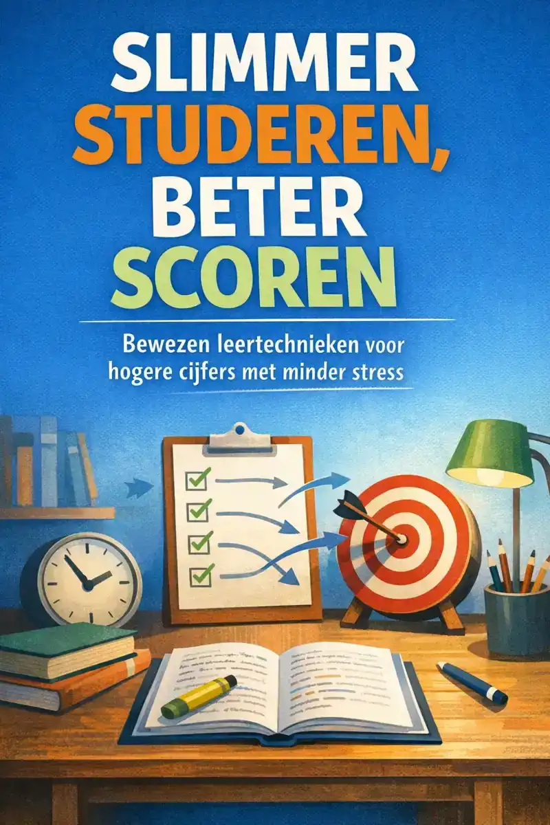 SLIMMER STUDEREN, BETER SCOREN