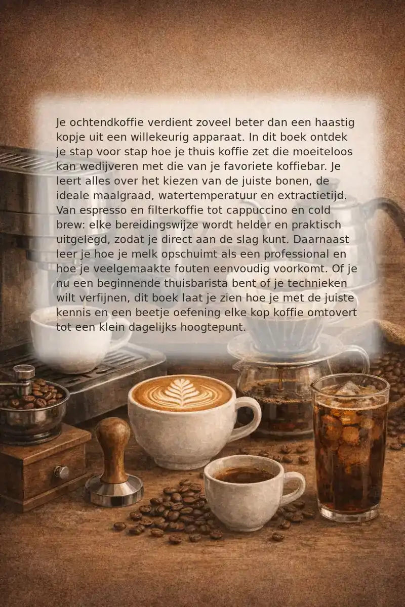 KOFFIE ALS EEN BARISTA THUIS