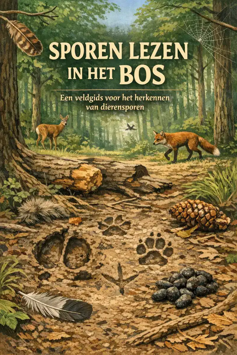 SPOREN LEZEN IN HET BOS