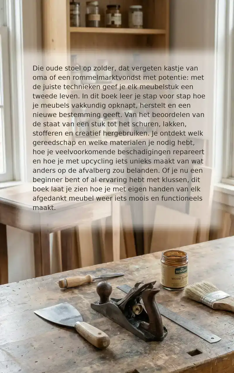 MEUBELS OPKNAPPEN EN UPCYCLEN