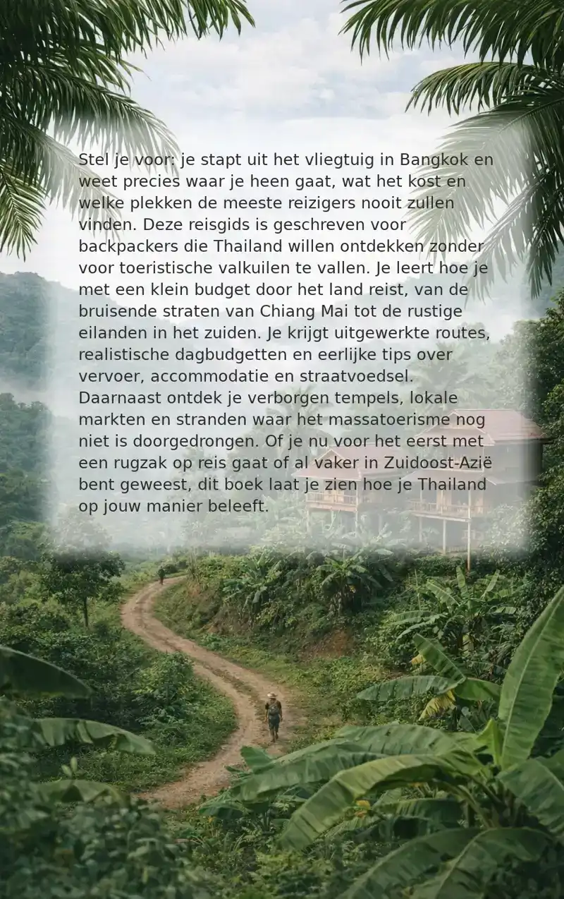 THAILAND VOOR BACKPACKERS