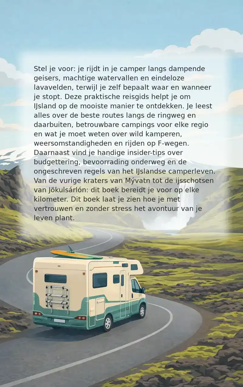 IJSLAND PER CAMPER ONTDEKKEN