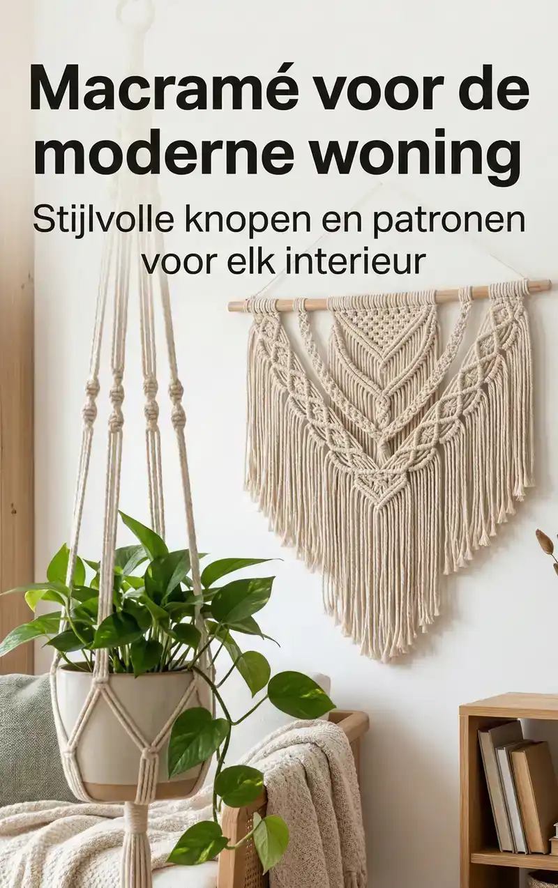 MACRAME VOOR DE MODERNE WONING