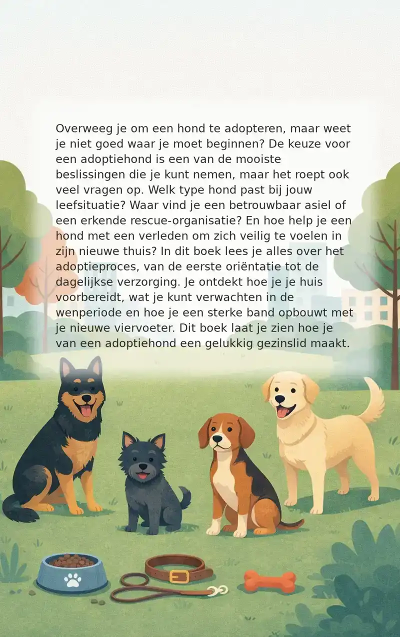 ALLES OVER HET ADOPTEREN VAN EEN HOND