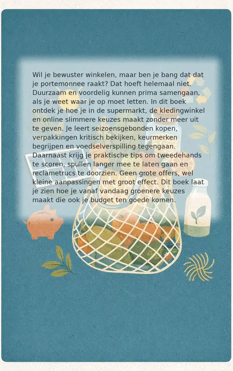 DUURZAAM WINKELEN ZONDER MEER TE BETALEN