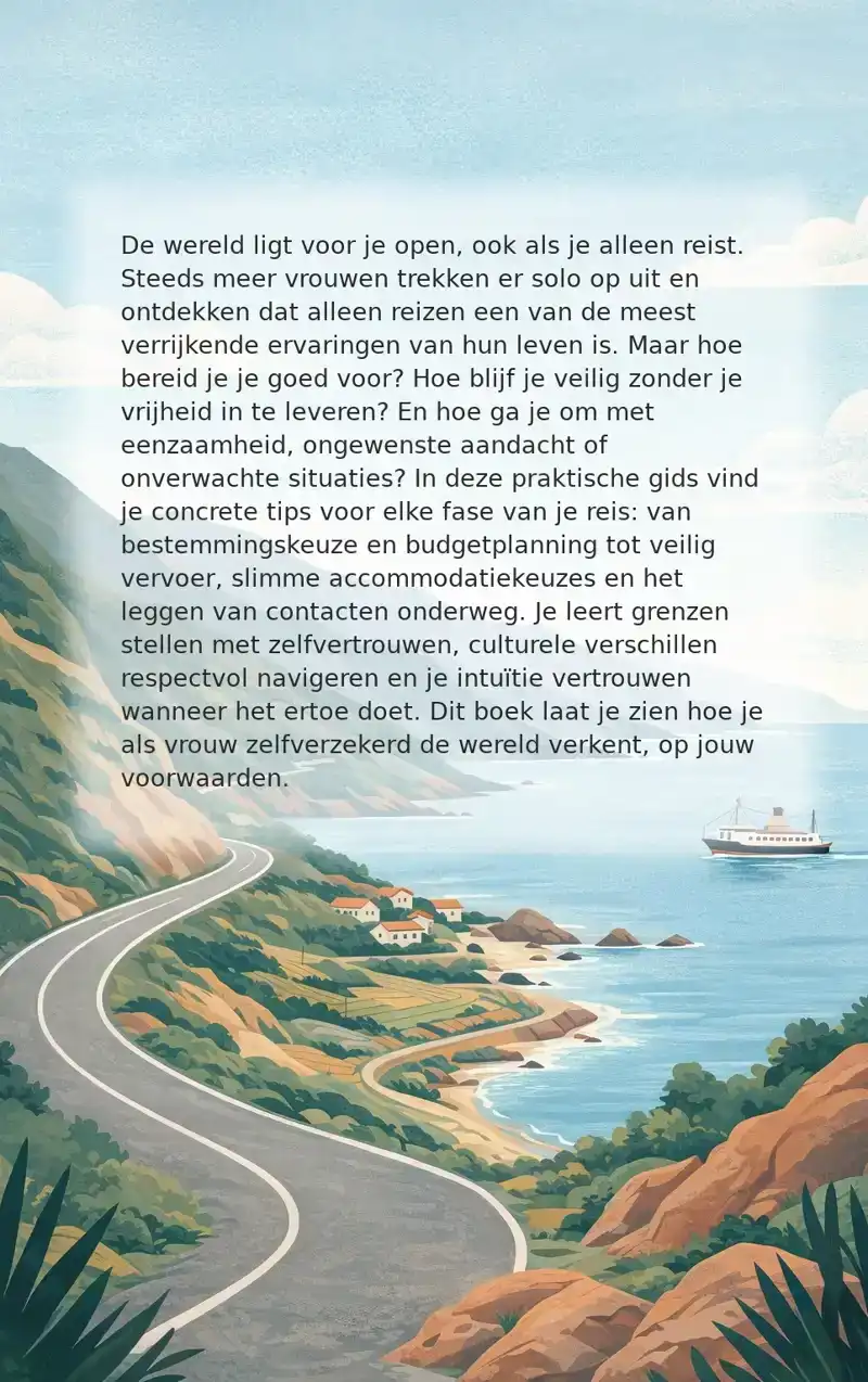 ALLEEN OP REIS ALS VROUW