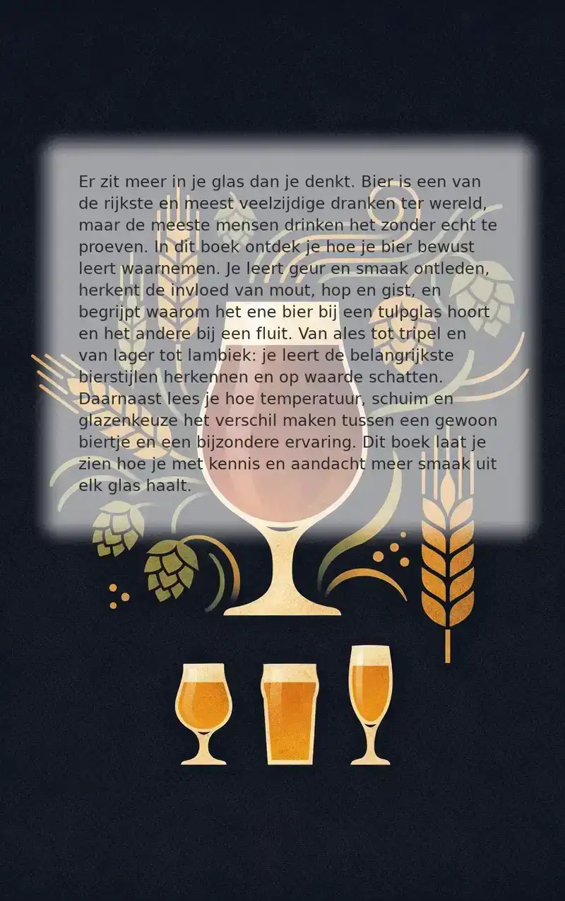 BIER PROEVEN ALS EEN KENNER