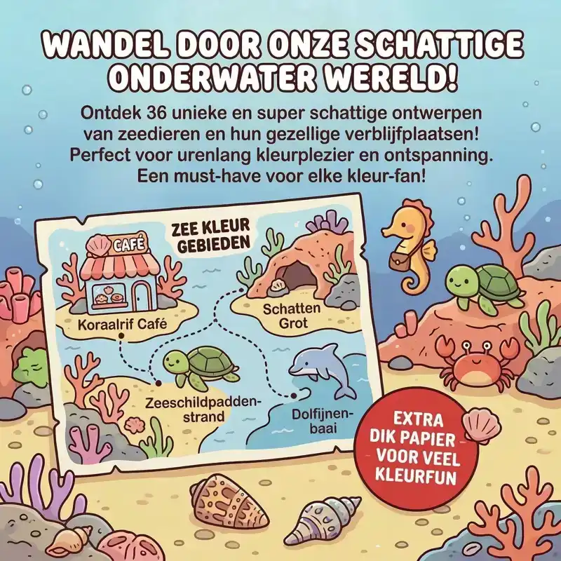 COZY ONDERWATER KLEURBOEK