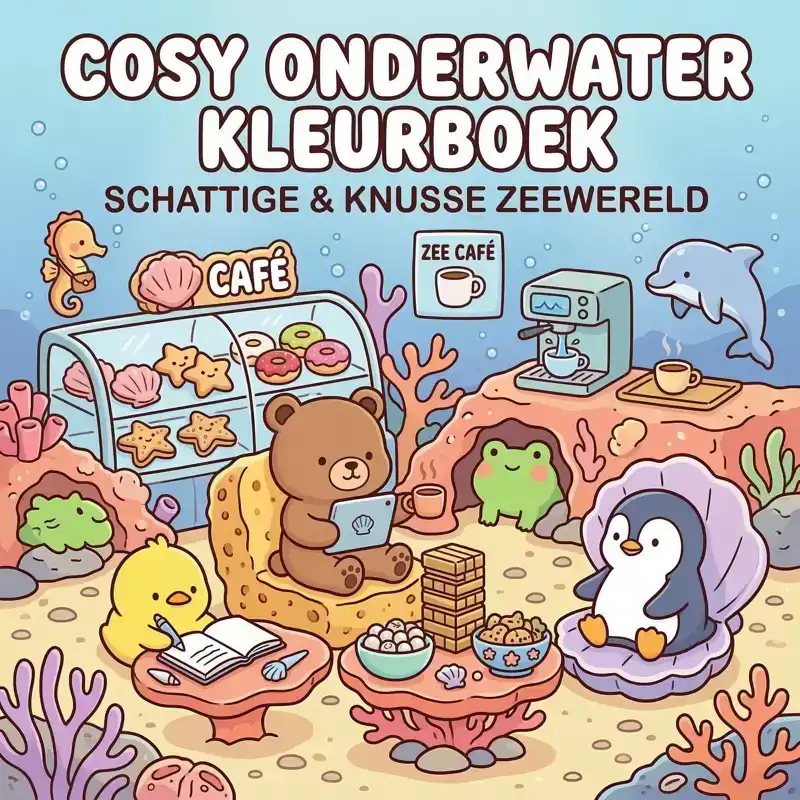 COZY ONDERWATER KLEURBOEK