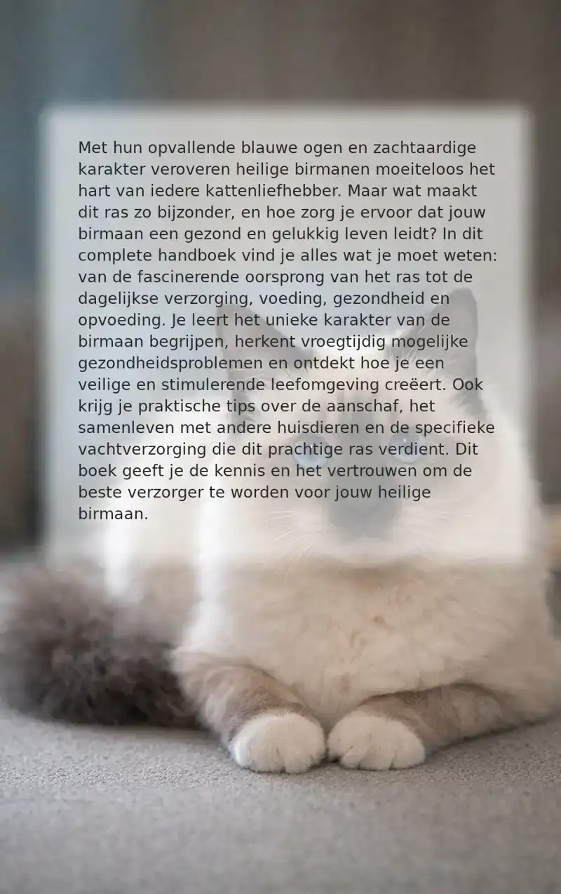 ALLES OVER DE HEILIGE BIRMAAN