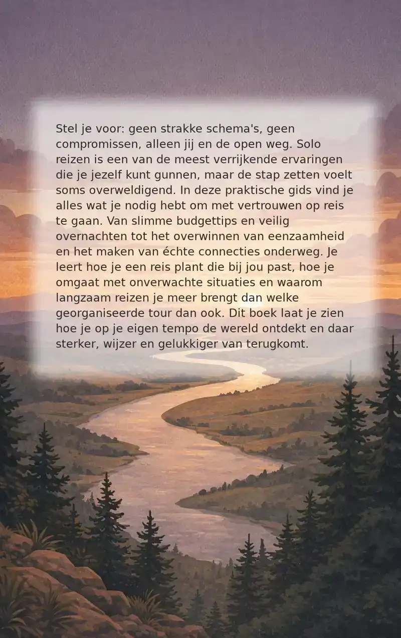 OP JE EIGEN TEMPO DE WERELD ZIEN