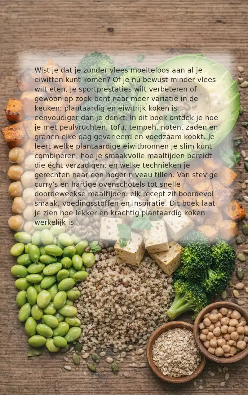 PROTEINERIJK KOKEN ZONDER VLEES