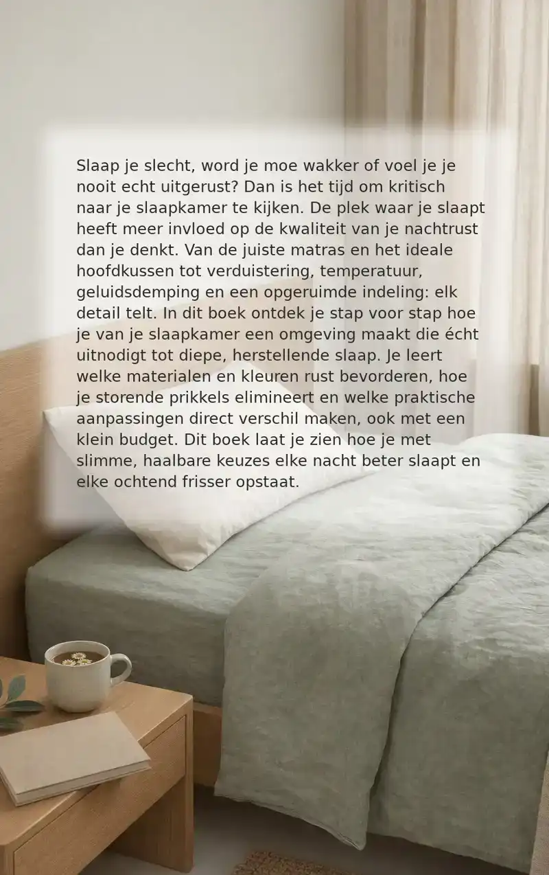 DE PERFECTE SLAAPKAMER