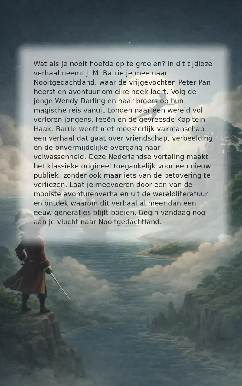 PETER PAN - NEDERLANDSE VERTALING