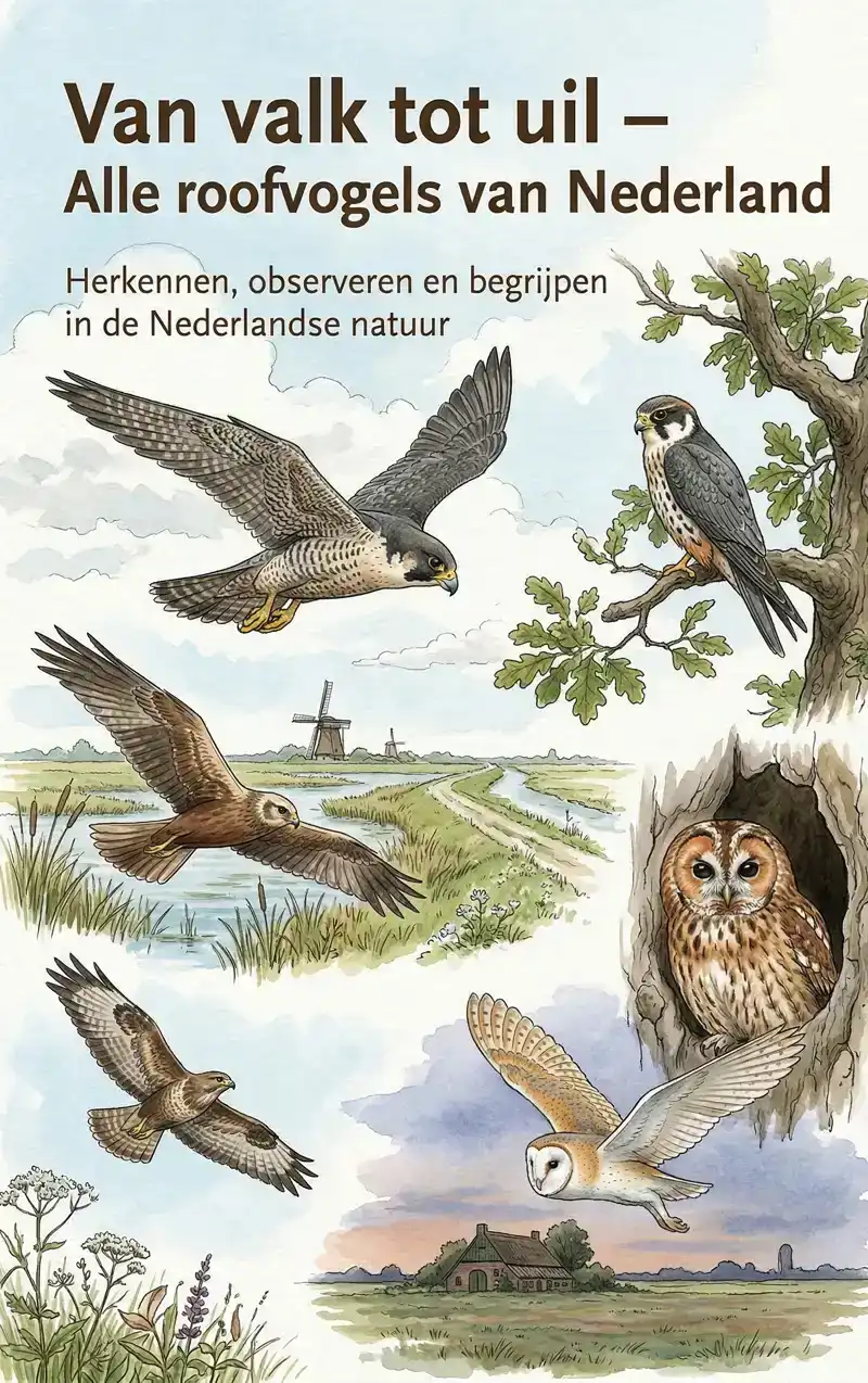 VAN VALK TOT UIL - ALLE ROOFVOGELS VAN NEDERLAND