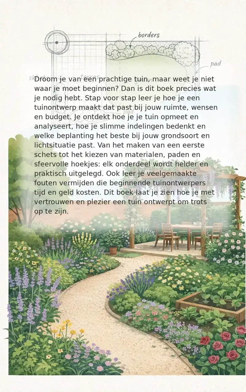 TUINONTWERP VOOR BEGINNERS