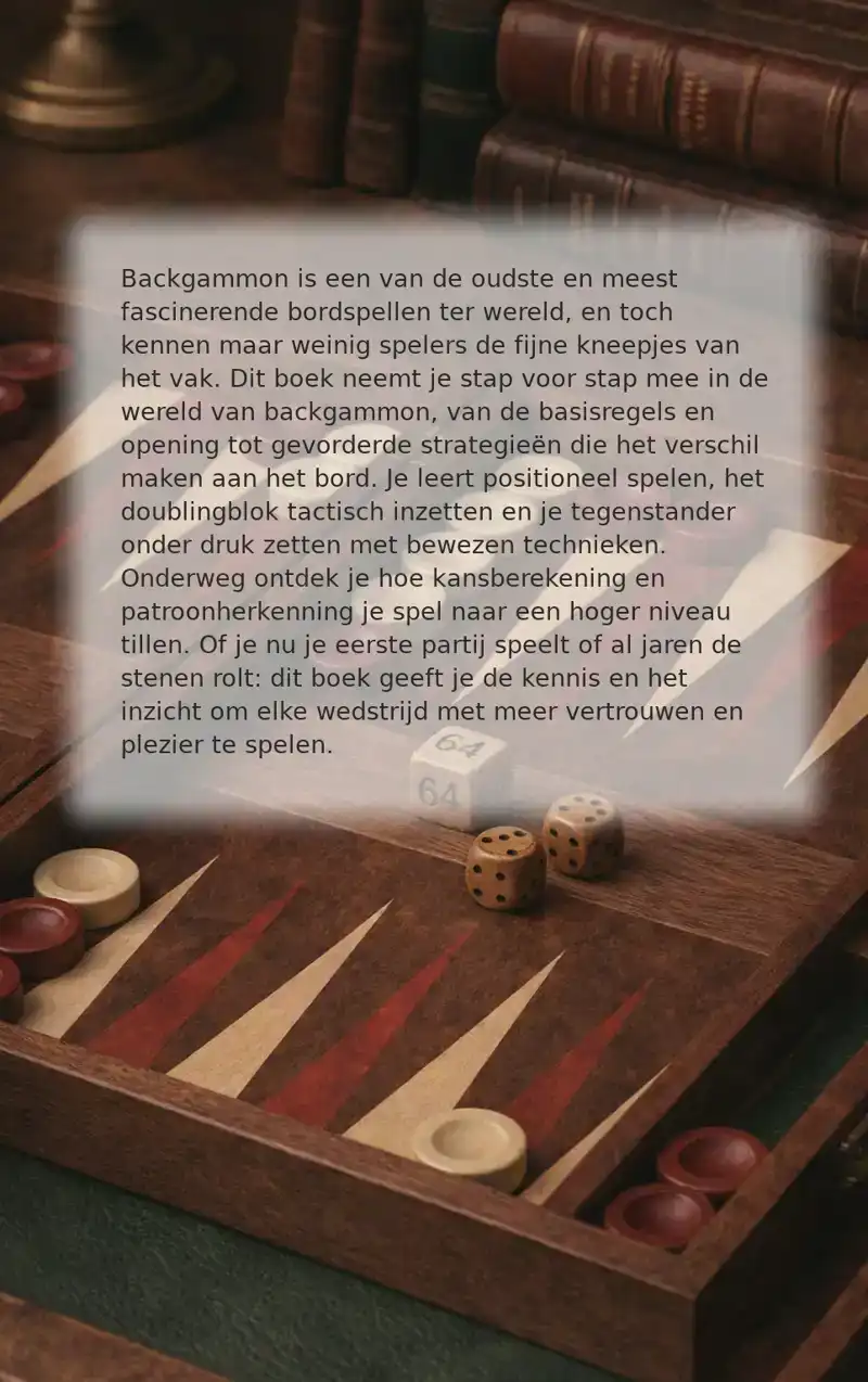 HET GROTE BACKGAMMONBOEK