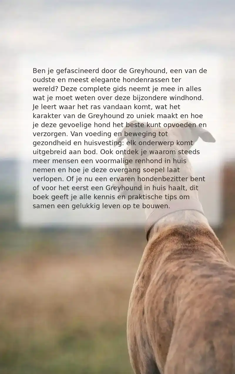 ALLES OVER DE GREYHOUND