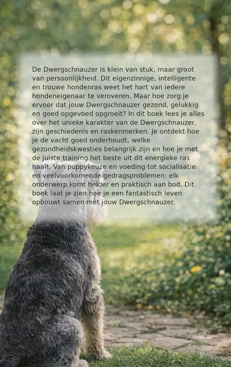 ALLES OVER DE DWERGSCHNAUZER
